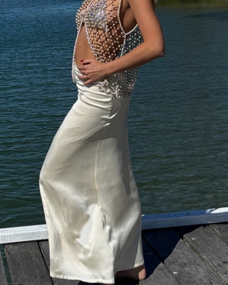 Cheval Blanc Silk Skirt