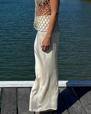 Cheval Blanc Silk Skirt