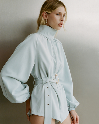 DROP 02 | Billie Romper | Powder Blue