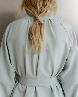 Billie Romper | Powder Blue