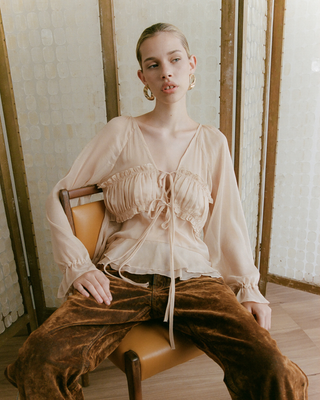 DROP 02 | Amara Top | Champagne