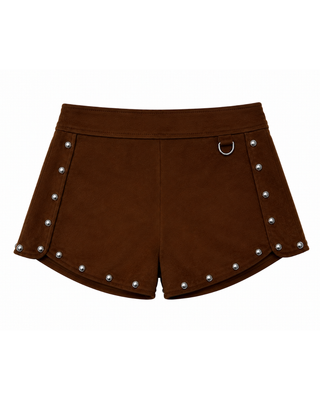 Darcy Short | Mocha Suede