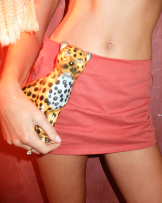 Monica Skort in Rouge