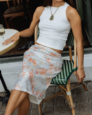 Biarritz Sequin Skirt