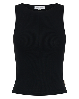 Everyday Ribbed Tank in Black
